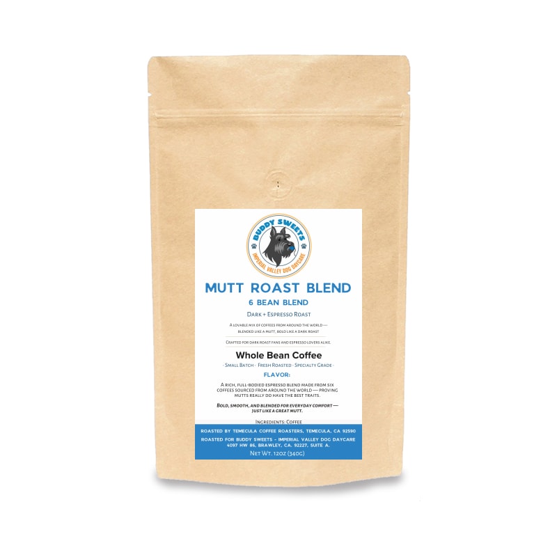 Mutt Roast Blend - 12oz Whole Bean